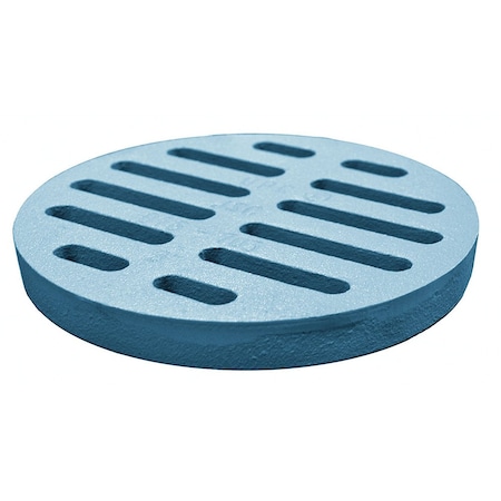 Jones Stephens 8in. Cast Iron Grate for Code Blue No Caulk Mechanical Joint Cesspool Drain - Fits D76704 D76707